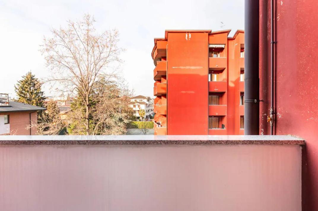 La vista dal balcone